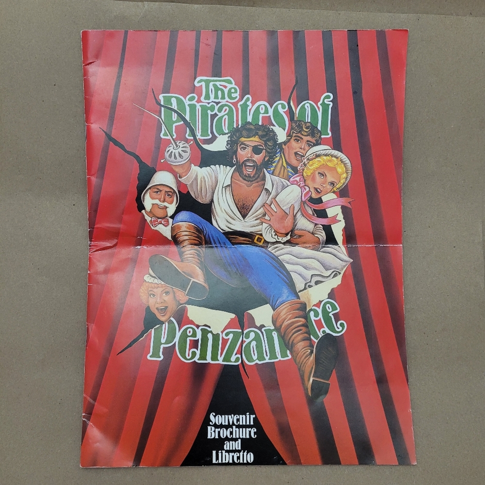 Original Playbill Pirates of Penzance / London England / 1983